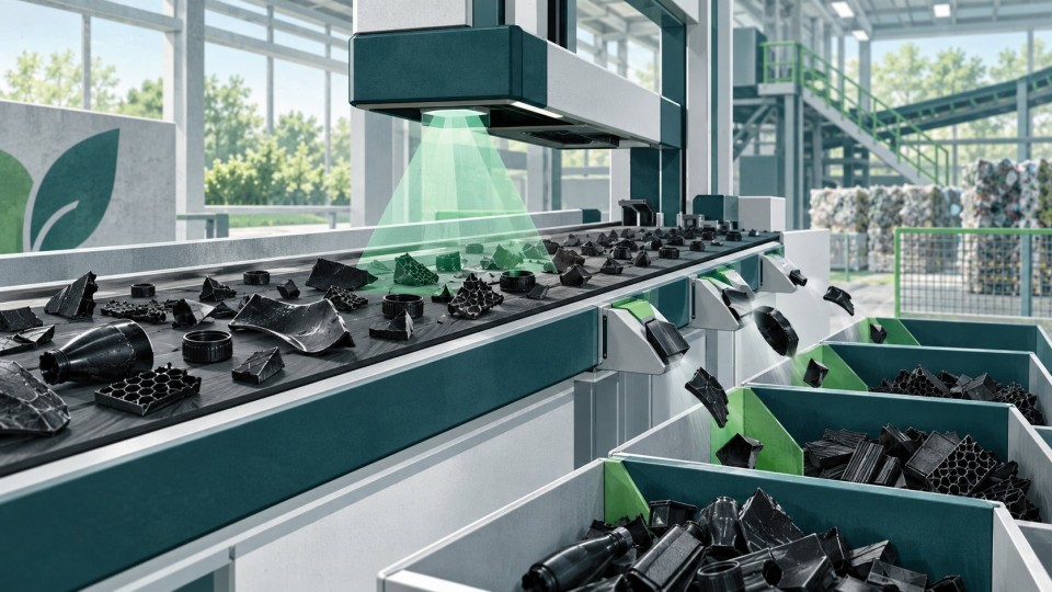 Plastiche nere: una nuova tecnologia prova a superare il punto cieco del sorting