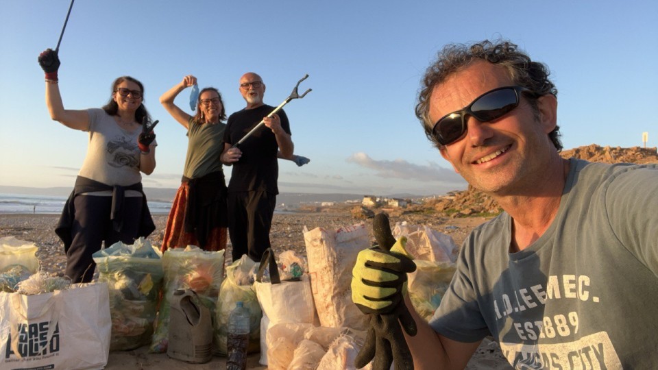 Plage Aourir Agadir, Marocco